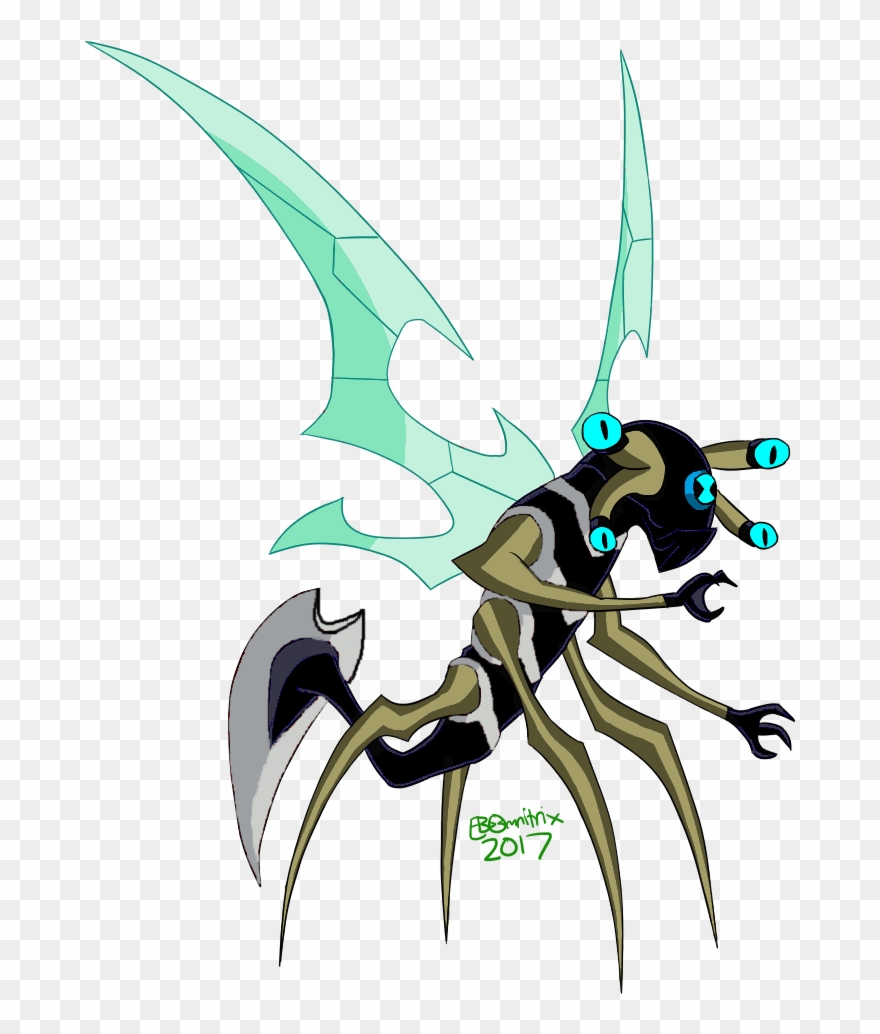 Negative Stinkfly - Ben 10 Stinkfly Deviantart Clipart