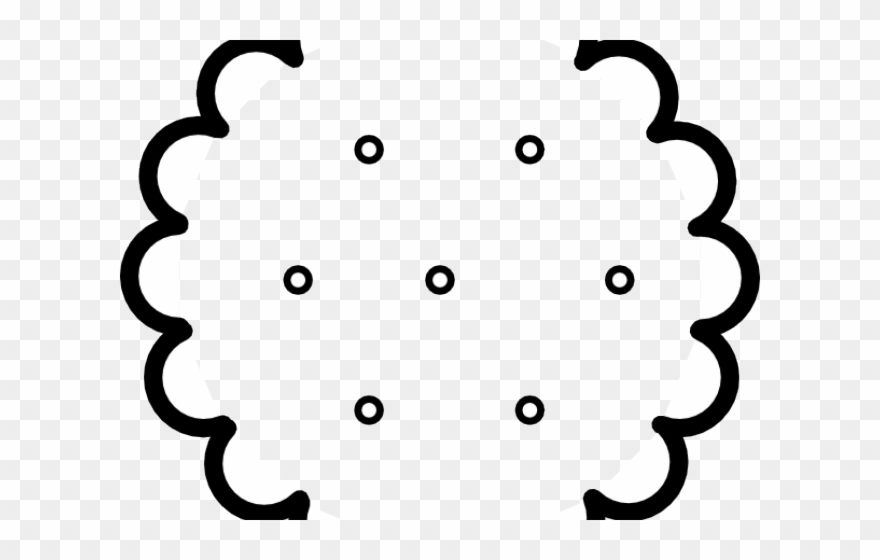 Cracker Clipart Package - Crackers Clip Art Black And White - Png Download