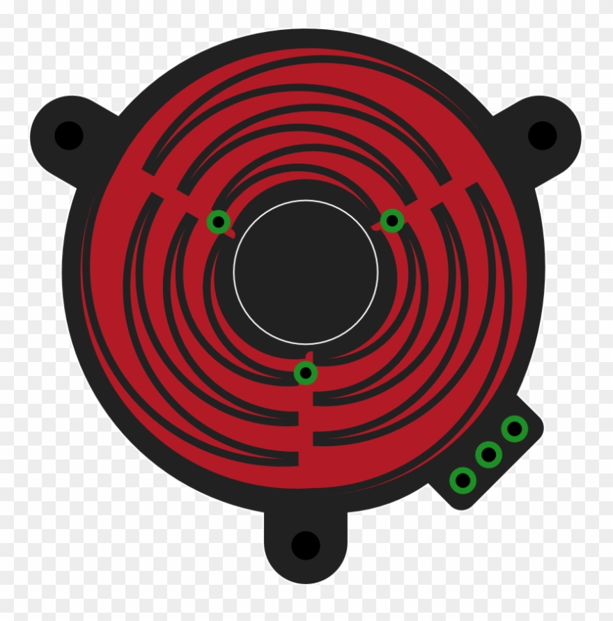 Touchwheel Top - Capacitive Touch Wheel Arduino Clipart