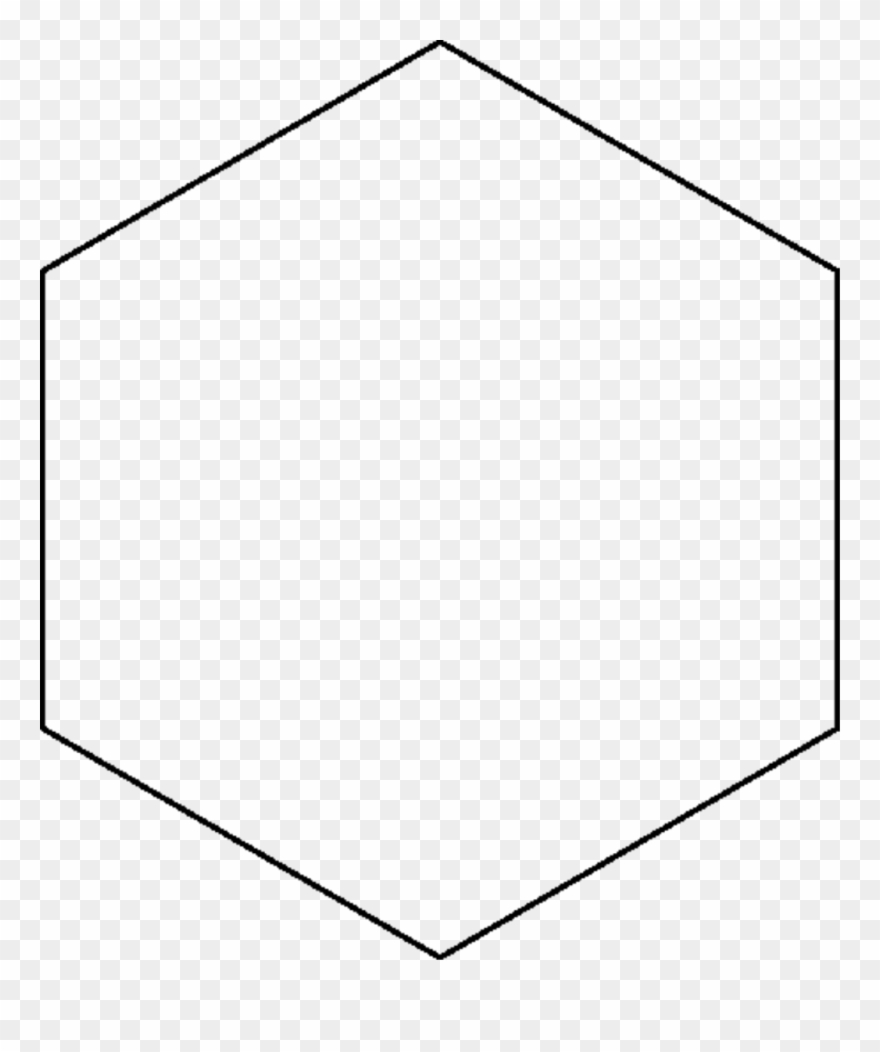 #hexagon #frame #black #freetoedit - Planificação De Um Cone Clipart