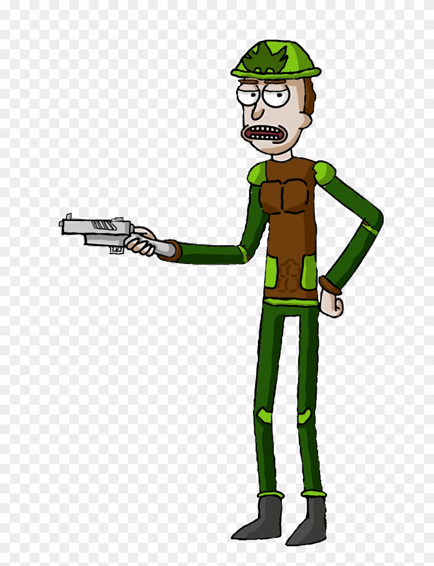 גנרל העצים ריק ומורטי/tree General Rick And Morty - Portal Gun Rick And Morty Png Clipart