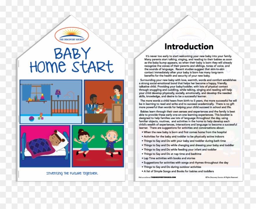 Baby Home Start - Cartoon Clipart