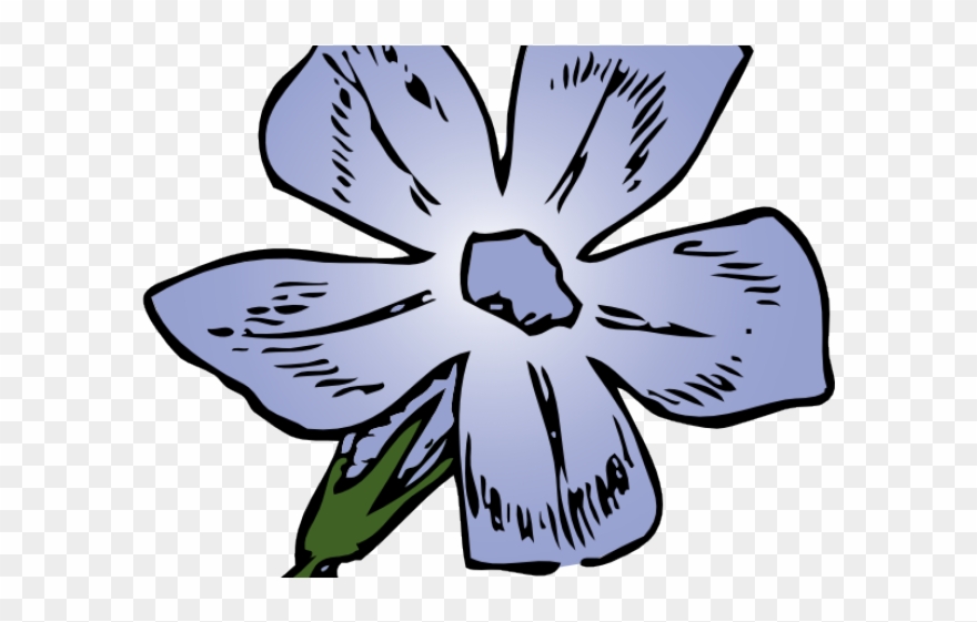 Snapdragon Clipart Primrose - Periwinkle Blue Clipart - Png Download