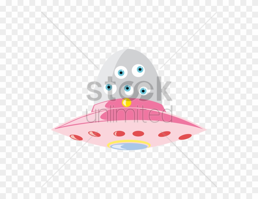 Monster With Five Eyes In Vector Image - Cartoon Clipart