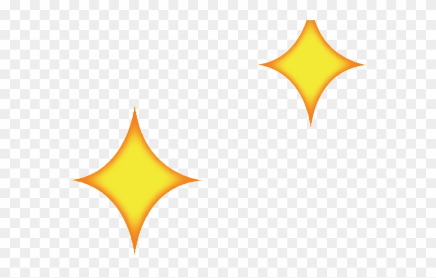 Sparkle Clipart Emoji - Transparent Background Sparkle Emoji - Png Download