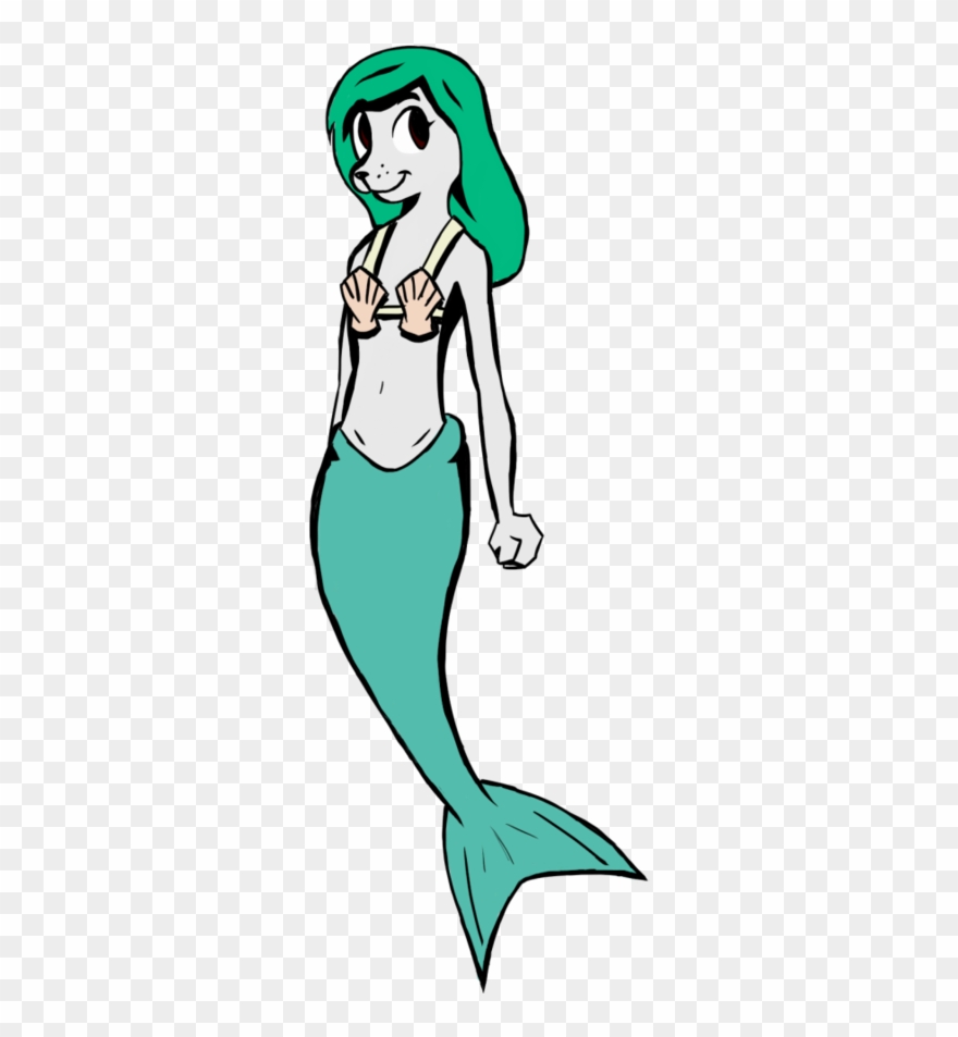 Clothing Green Fictional Character Mermaid Mythical - Cartoon Clipart