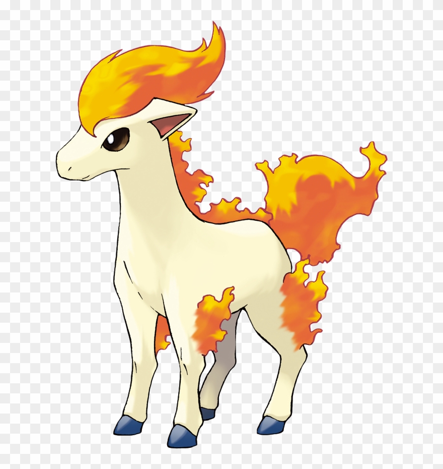 6) Ponyta - Pokemon Ponita Clipart
