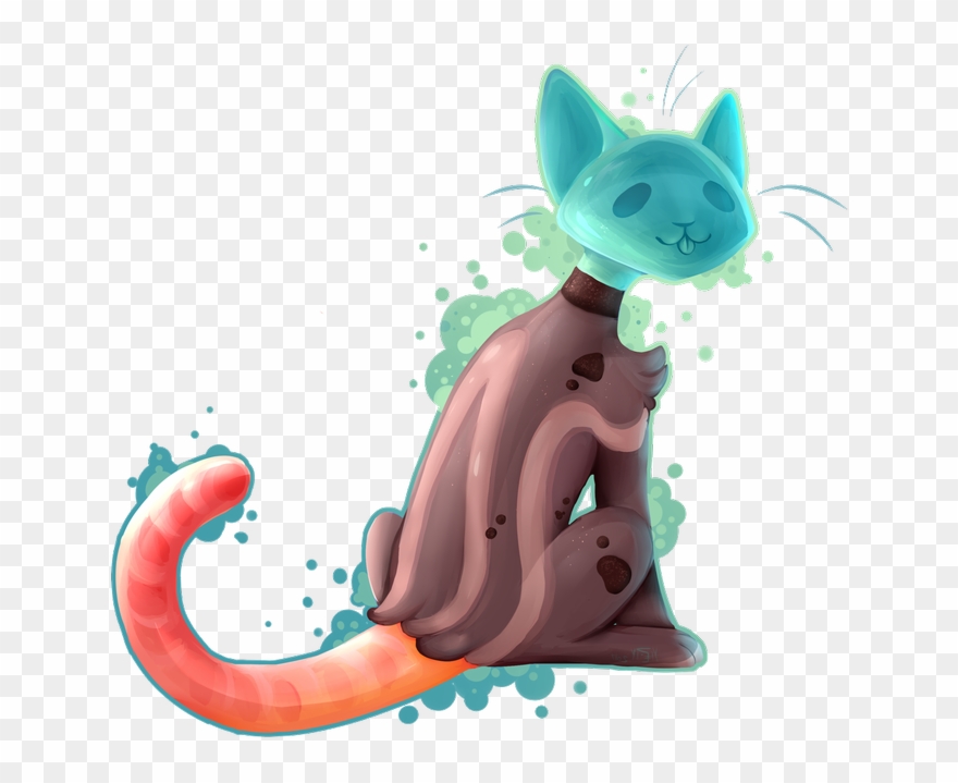 Drew @sweetytreat 's Kitty Who's Based Off Of The Dirt - Cartoon Clipart