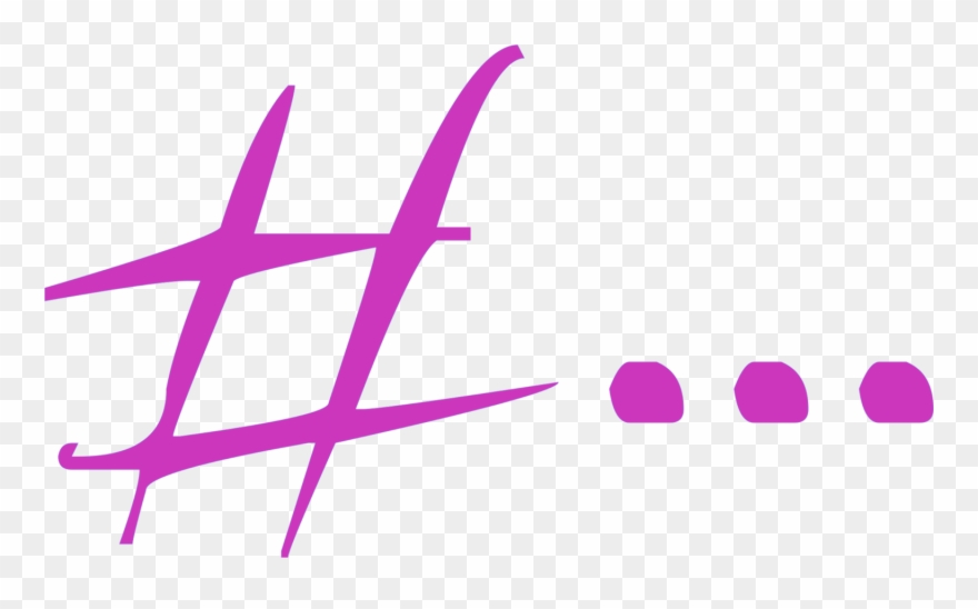 Pink Hashtag Png Clipart