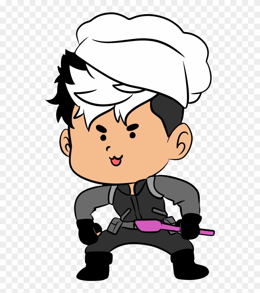 Pure Boi Can't Cook But He Can Certainly Serve 😉😏 - Cartoon Clipart