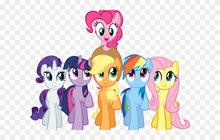 My Little Pony Clipart Group - Mlp Smile Parade - Png Download