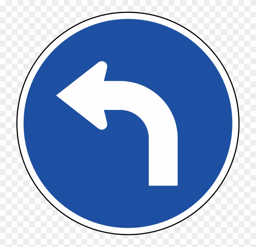 768 X 768 Png 54kb - Turn Left Clipart Png Transparent Png