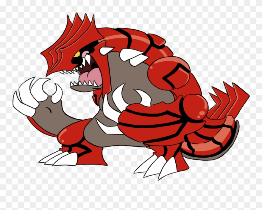 Groudon Transparent Angry - Groudon Angry Clipart