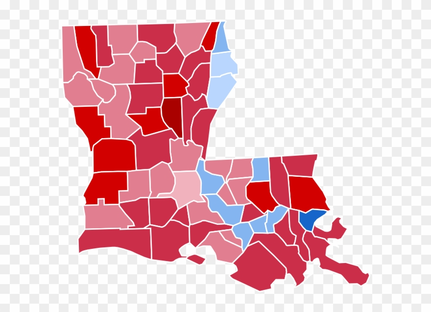 2004 United States Presidential Election In Louisiana - Louisiana Gubernatorial Election 2018 Clipart