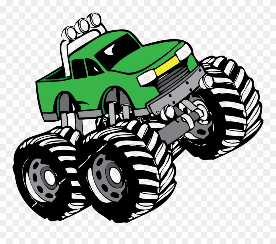 Download Monster Truck Clip Art - Monster Truck Clip Art Free - Png Download