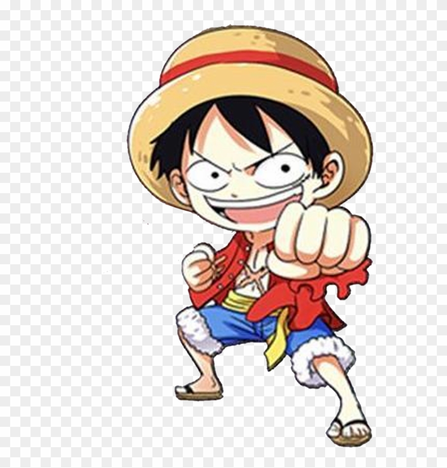 Acrylic Luffy Keychain - Monkey D. Luffy Clipart
