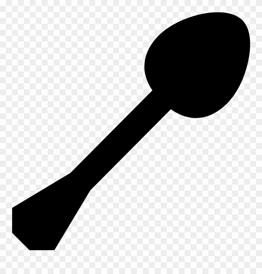 Teaspoon Icon - Spoon Icon Clipart