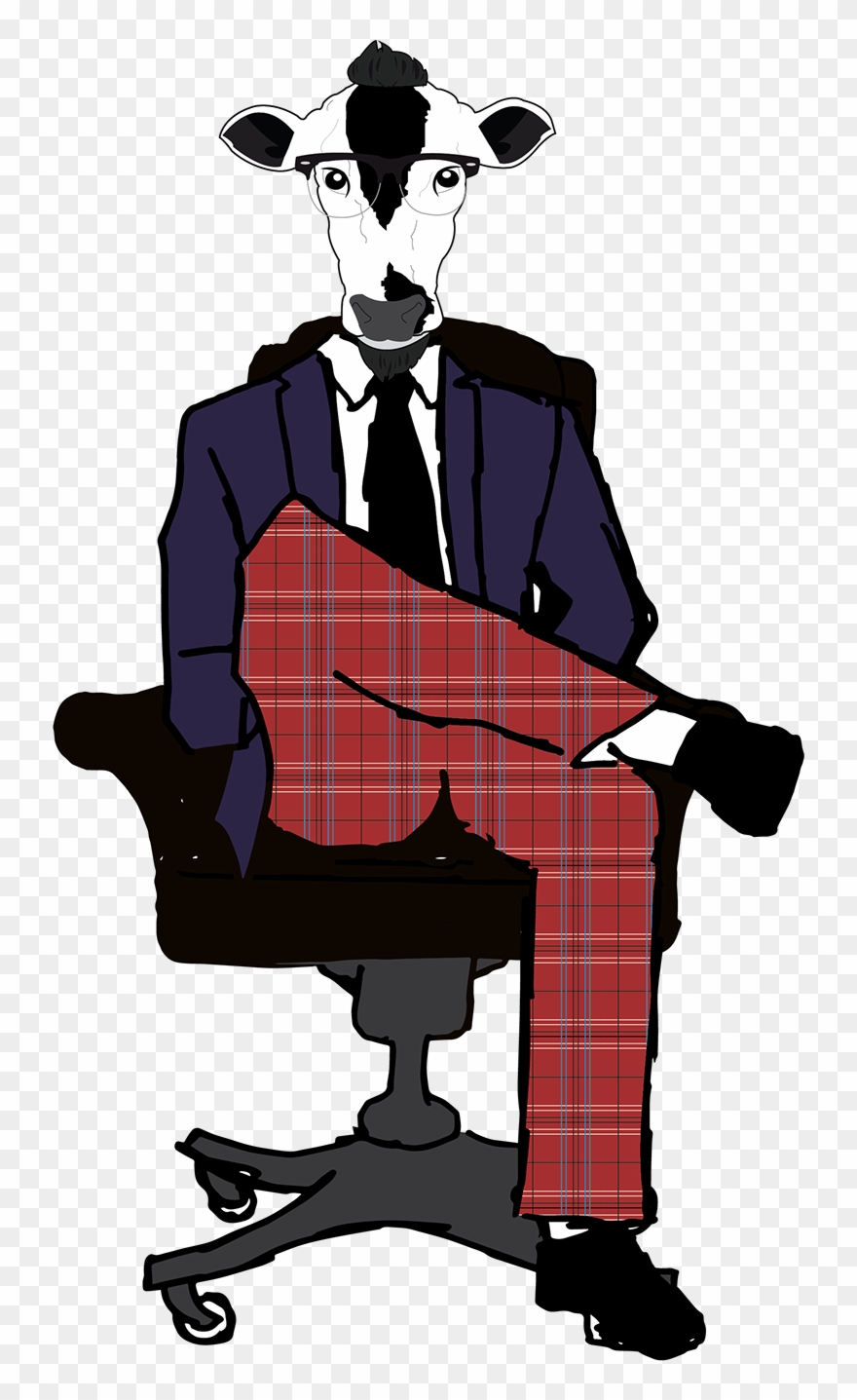 Save To Collection - Sitting Clipart