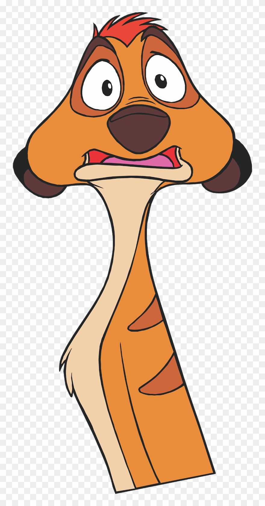 Timon And Pumbaa Cartoon Character, Timon And Pumbaa - Hakuna Matata Happy Birthday Clipart
