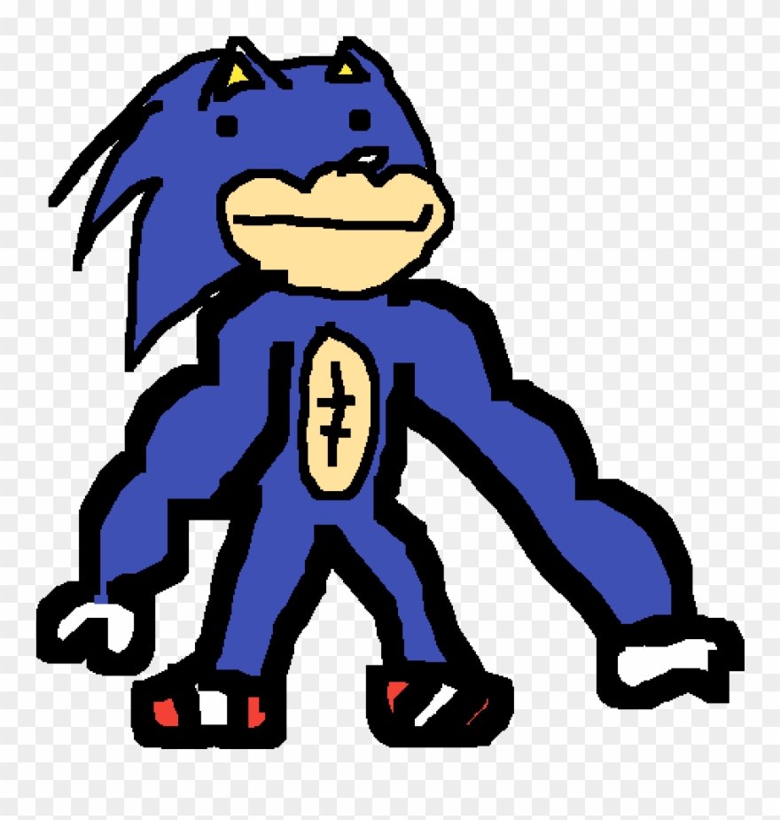 New Leaked Poster Of Sonic 2019 Movie - Cartoon Clipart