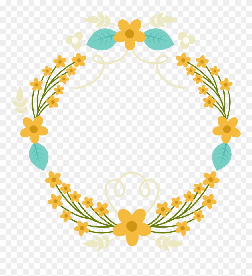 Garland Laurel Wreath Warm Color Simple Png And Psd - Sello De Calidad Pollo Clipart