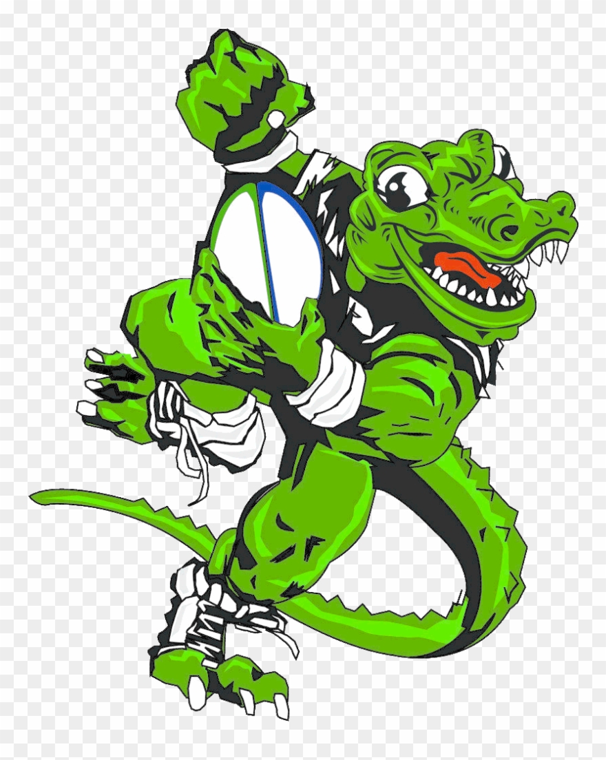 The Aztec Warrior Rugby Warriors Vs - Cartoon Gators Clipart