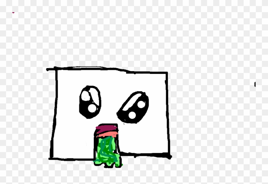 Tofu - Barfing Clipart