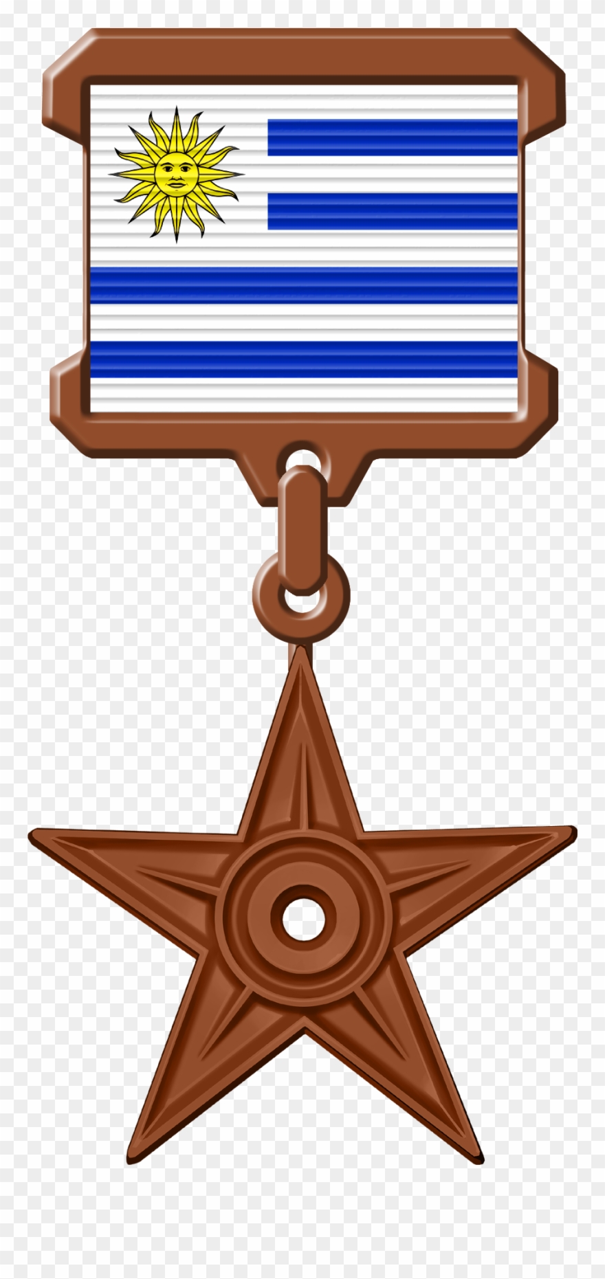 Uruguay Hires - Barnstar Clipart