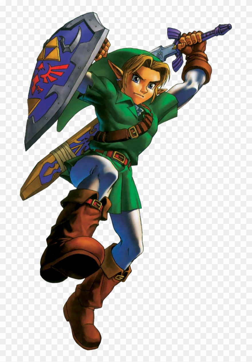 Official Arts Zelda S - Zelda Ocarina Of Time Link Clipart