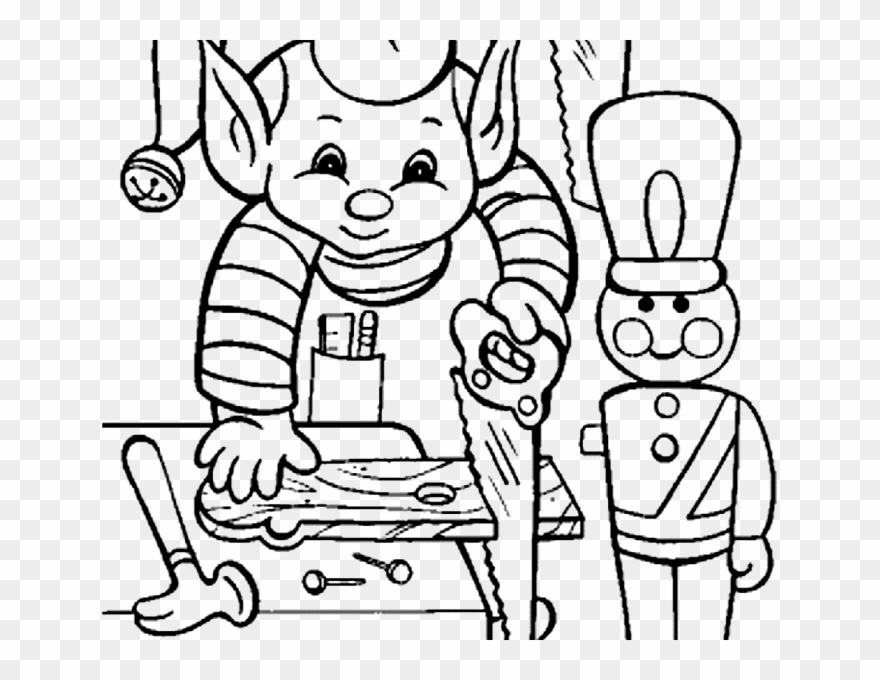 Christmas Elf Coloring Christmas Coloring Pages Elf - Christmas Coloring Pages Elf Clipart