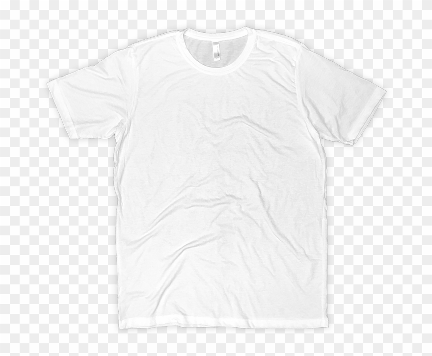 White T Shirt Front And Back Png - T-shirt Clipart