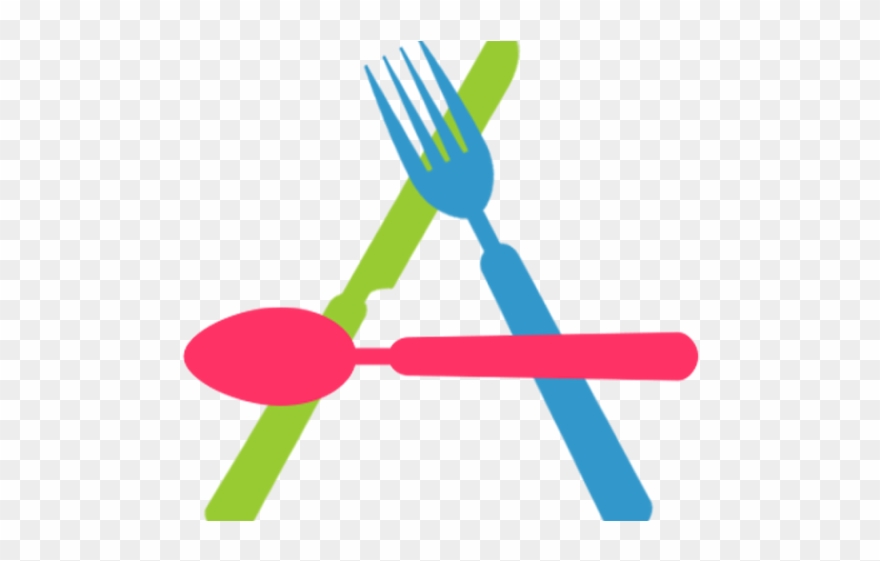Spoon Clipart Two - Spoon And Fork Png Clipart Transparent Png