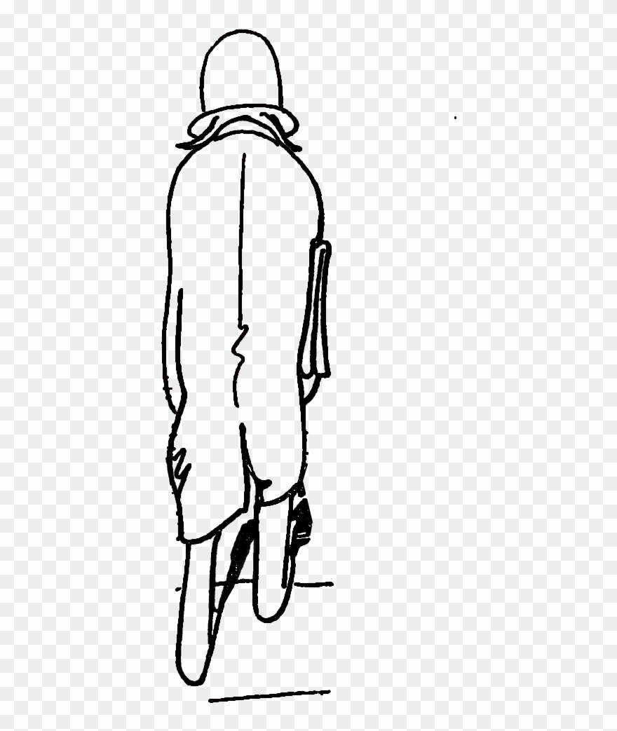 Dog Back - Sketch Clipart