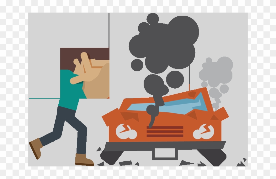 Car Crash Cartoon Png Clipart