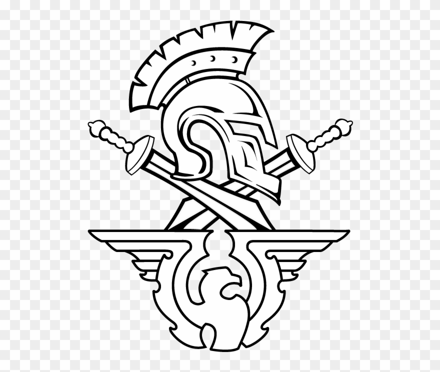 The Legion - Line Art Clipart