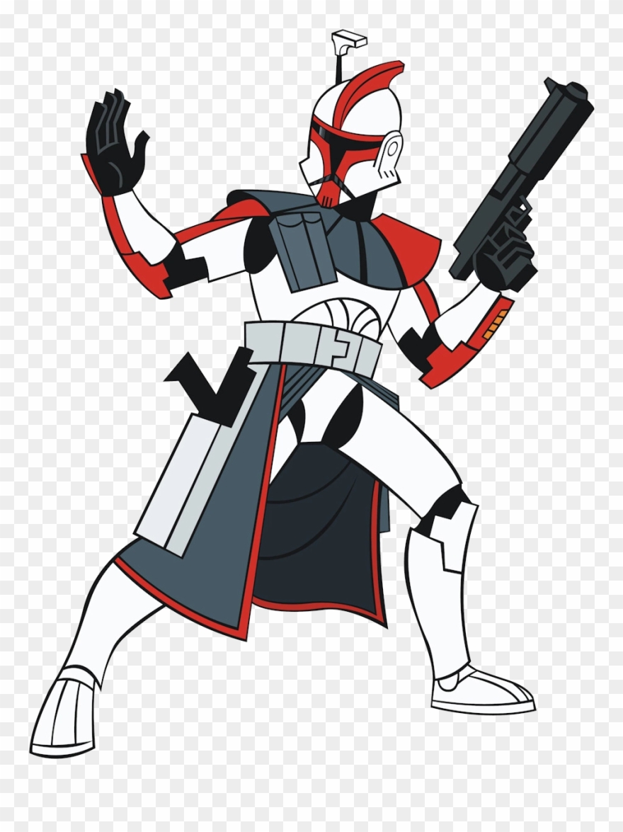 2y0b4mb5g5z7 - Arc Trooper Clone Wars 2003 Clipart