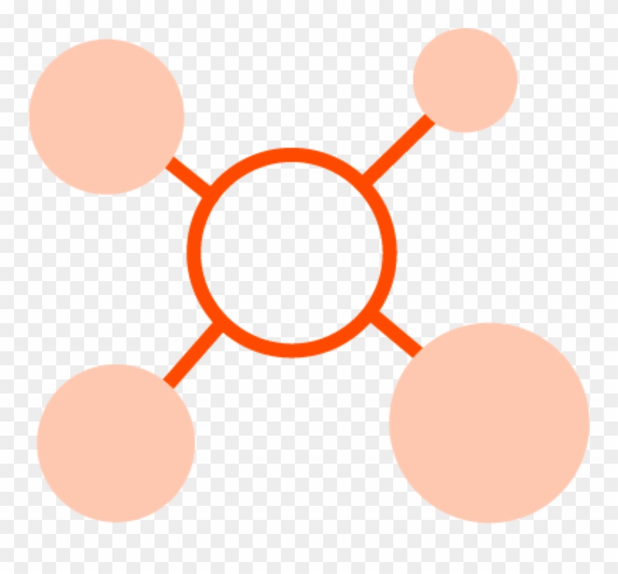 Professional Development Reimbursement Program - Blockchain Node Icon Clipart