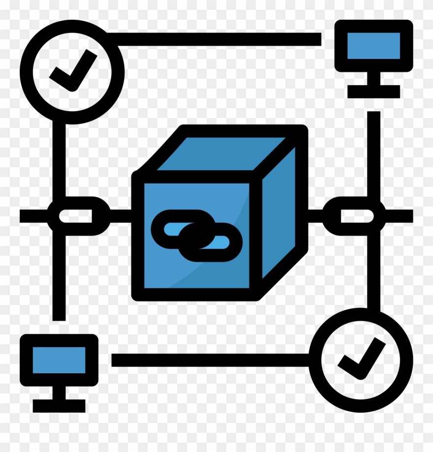 Peer To Peer Networks - Vector Graphics Clipart