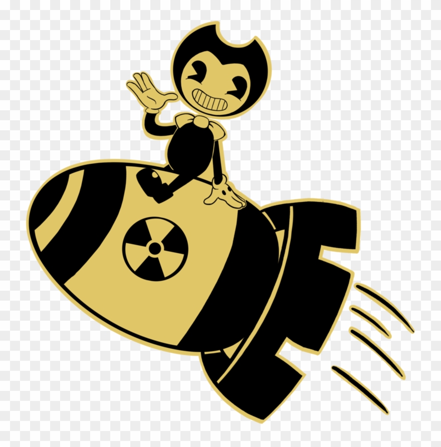 Nuke Bendy By Lunabandid - Bendy And The Ink Machine Fallout 4 Clipart