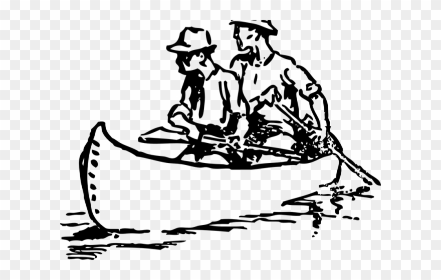 Fisherman Clipart Boat Ride - Ve Lost 40 Lbs - Png Download