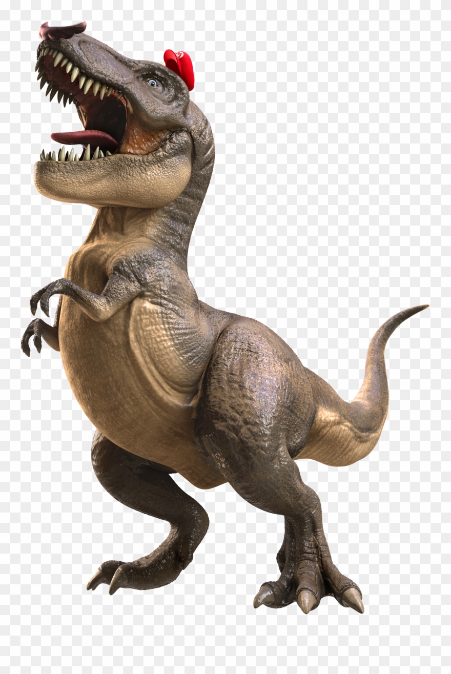 2663 X 3859 4 - Super Mario Odyssey T Rex Clipart