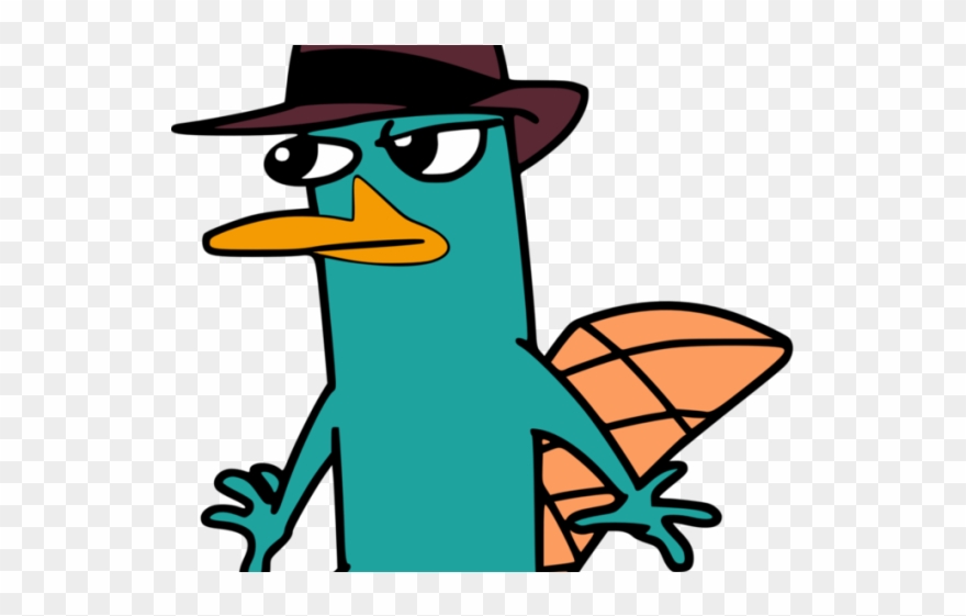Manatee Clipart Platypus - Perry The Platypus Hd - Png Download