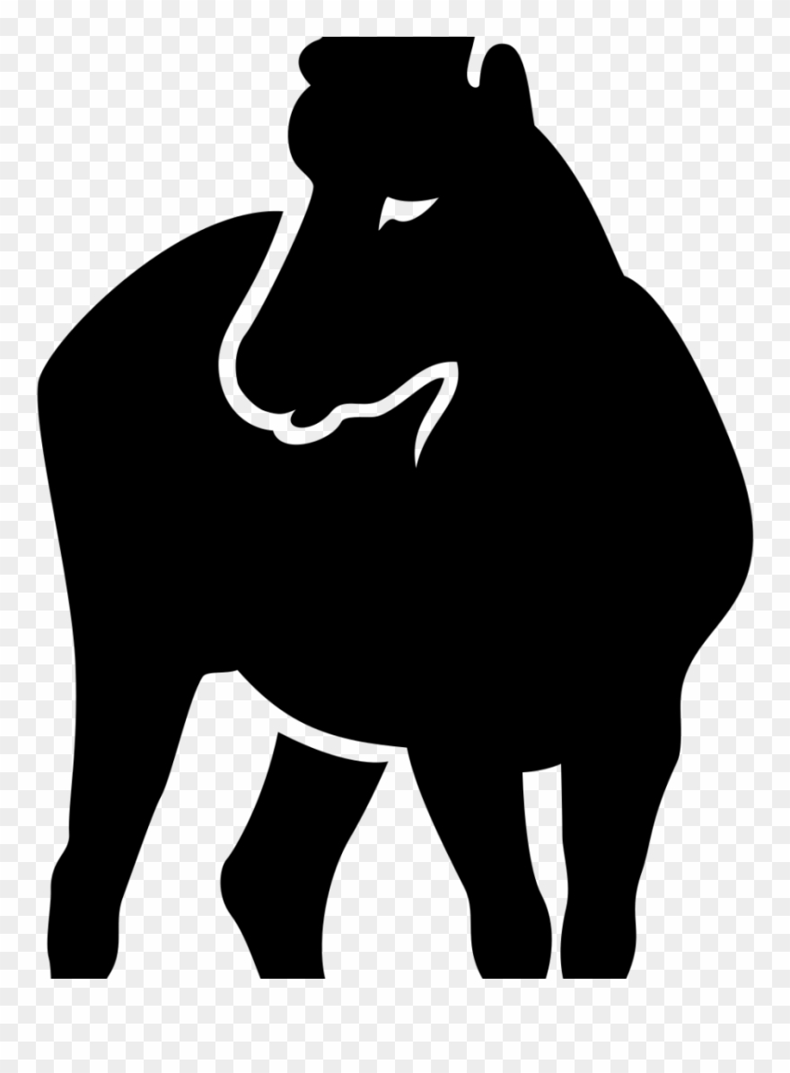 Ibex Silhouette Png Clipart