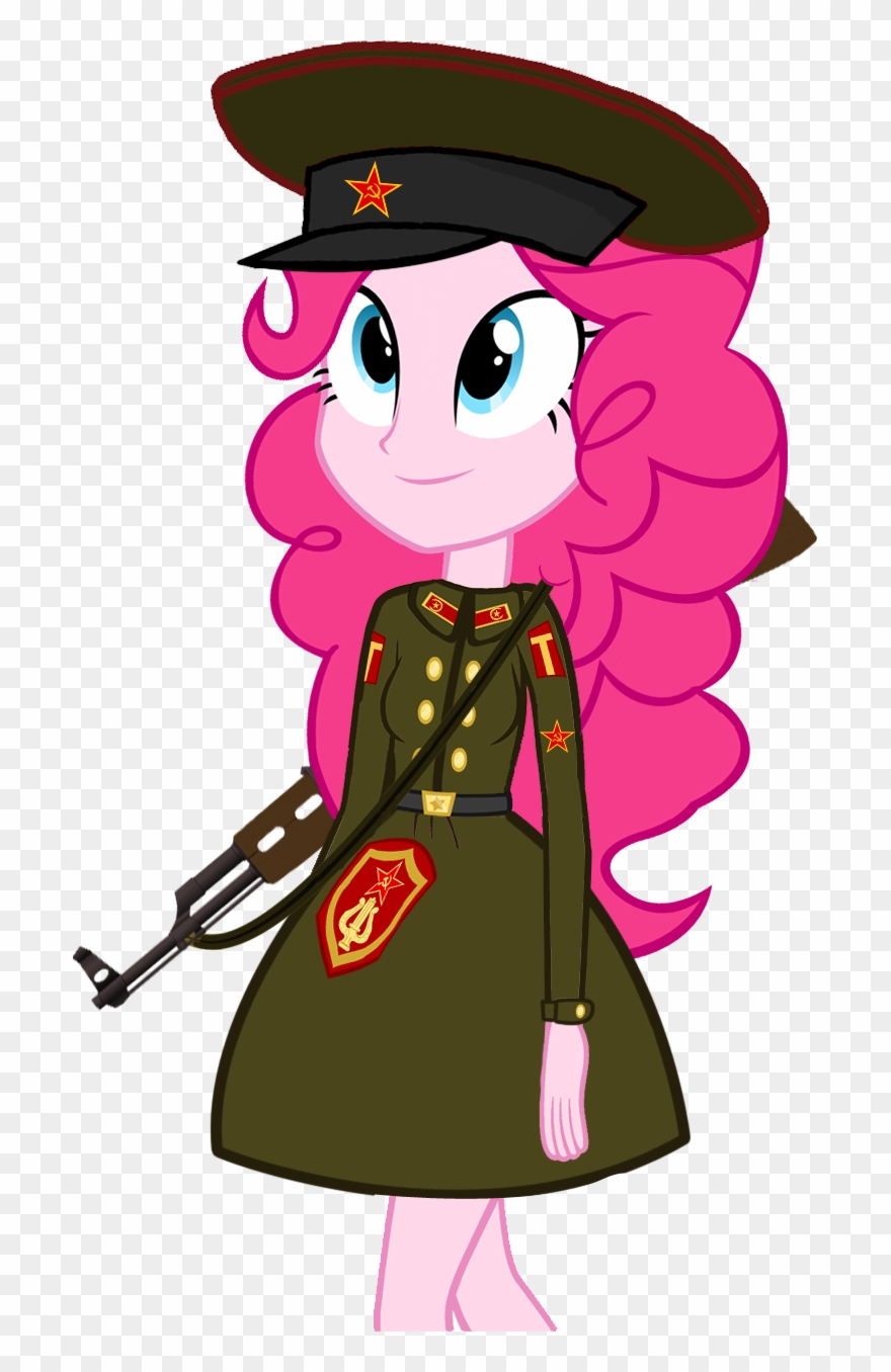 The Soviet Union Clipart Soldier - Pinkie Pie Soviet - Png Download