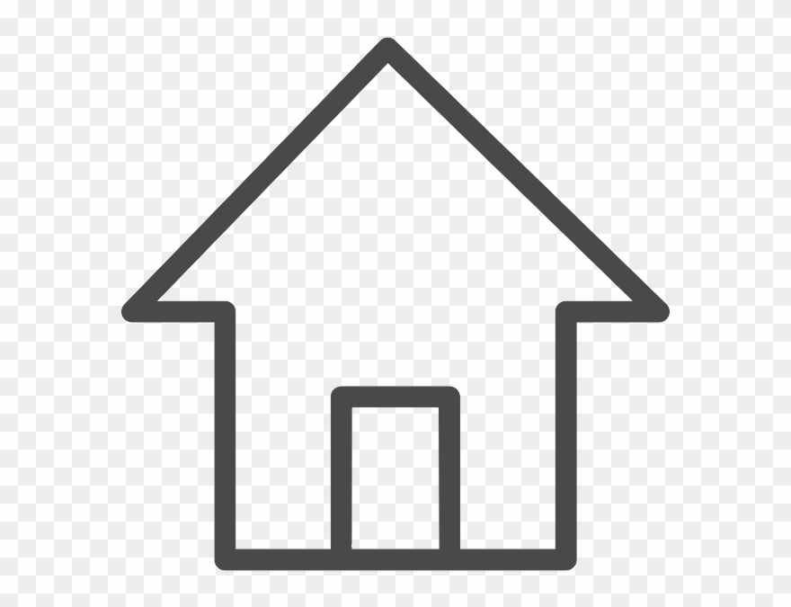 Mom Life Png - Minimalist Home Icon Png Clipart