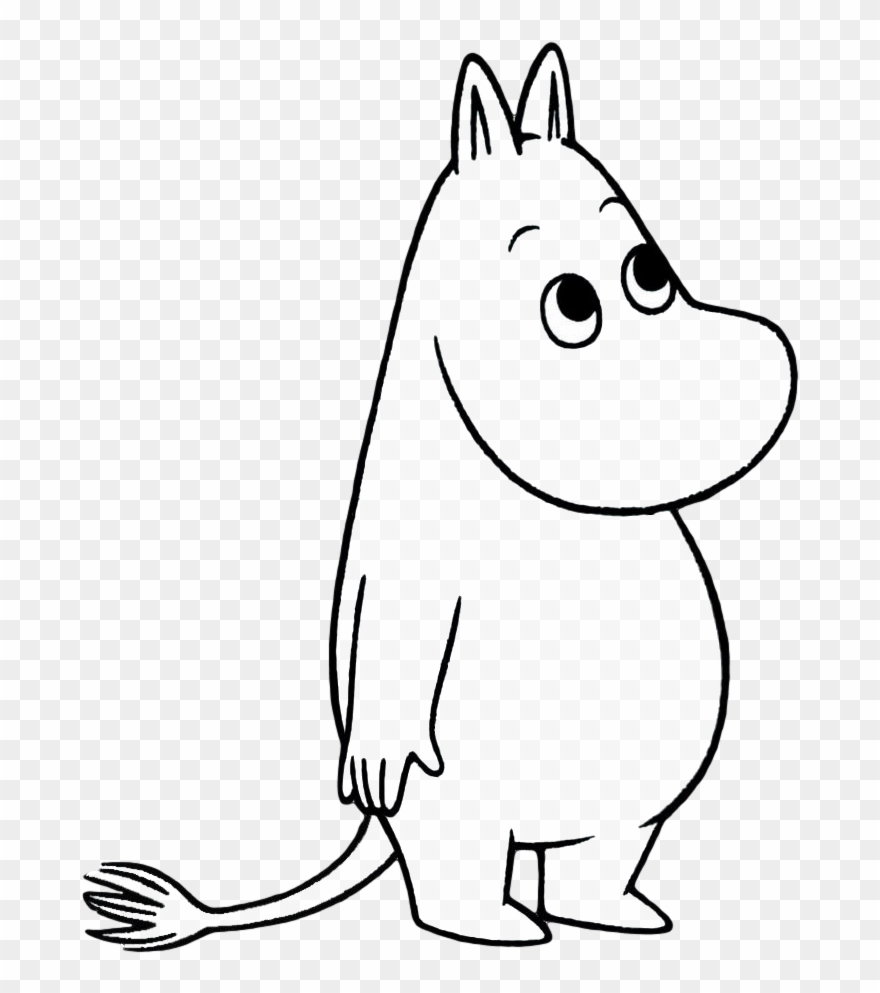 Moomin Coloring Pages Clipart