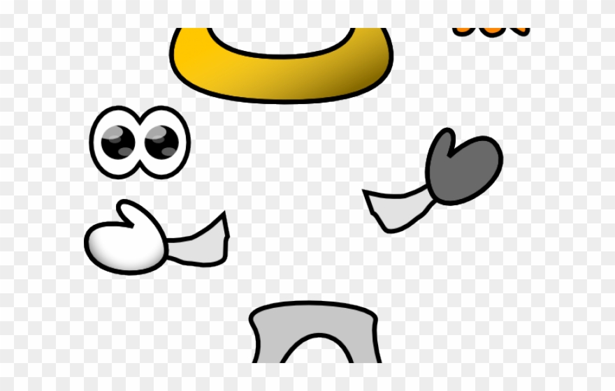 Parts Cliparts - Cow In A Grass Skirt - Png Download