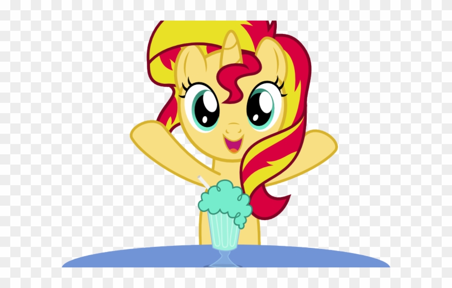 Milkshake Clipart Happy - Cartoon - Png Download