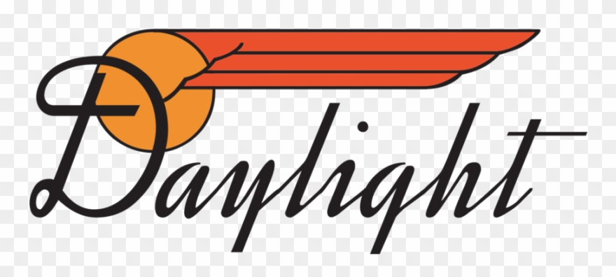 The Train Still Has Its Emd E7 Locomotives - Southern Pacific Railroad Daylight Logo Clipart