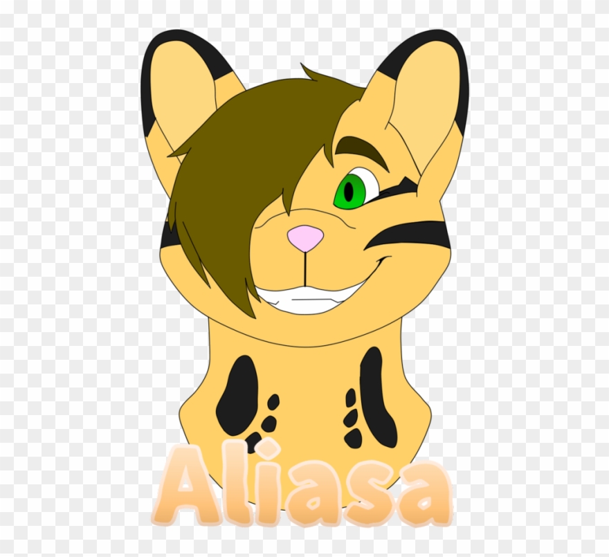 Personal Fursona Badge For @ocelot-109 Hope You Like - Cartoon Clipart